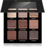 Палетка теней для век Sigma Beauty Eyeshadow Palette 9 оттенков, оттенок Fiery — фото 1