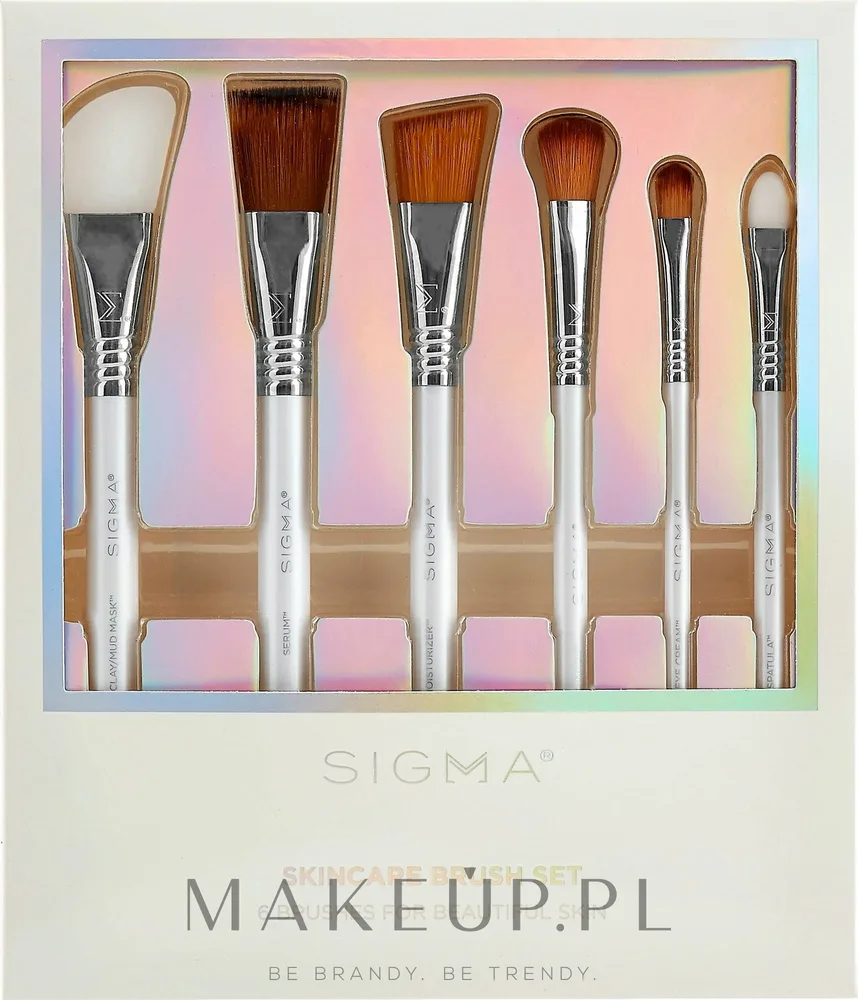 Набор кистей Sigma Beauty Skincare Brush Set для нанесения масок и уходовых средств 6 шт