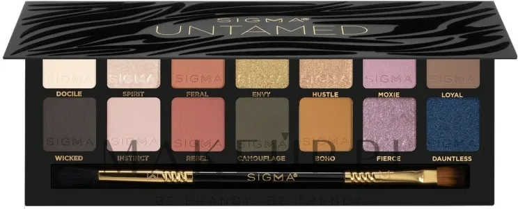 Палетка теней для век Sigma Beauty Untamed Eyeshadow Palette 12 оттенков