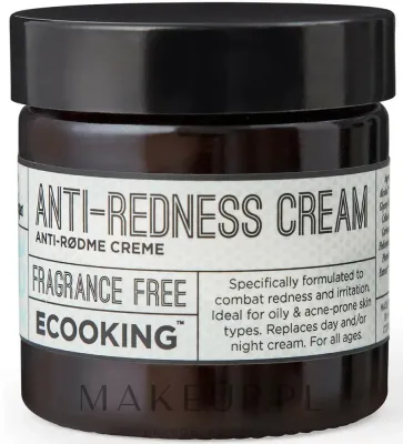 Крем для лица Ecooking Anti Redness успокаивающий против покраснений для чувствительной кожи 50 мл