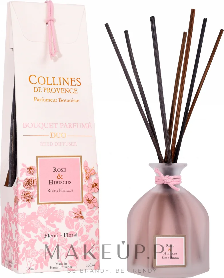 Ароматический диффузор Collines de Provence Rose & Hibiskus