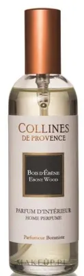 Ароматический спрей для дома Collines de Provence Ebony Wood чёрное дерево и ваниль 100 мл