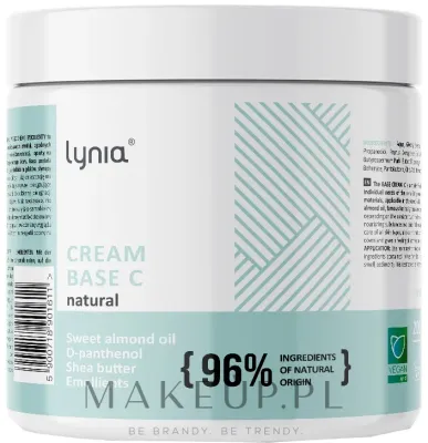 Крем для тела Lynia Cream Base C Natural базовый с маслом ши 200 мл