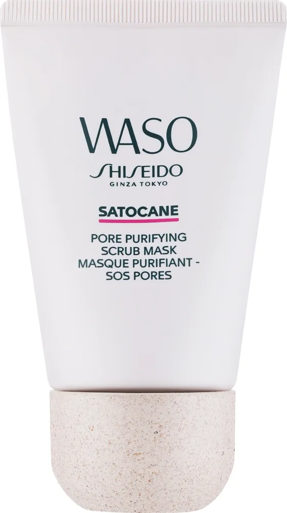 Shiseido Waso Satocane Pore Purifying Scrub Mask — очищающая поры скраб-маска для лица, 80 мл