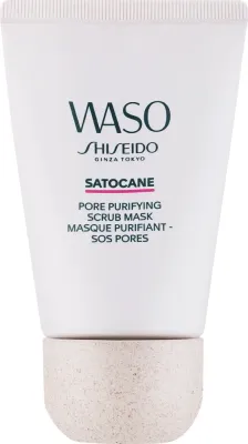 Shiseido Waso Satocane Pore Purifying Scrub Mask — очищающая поры скраб-маска для лица, 80 мл