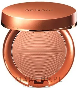 Бронзирующая пудра Sensai Silky Bronze Natural Veil Compact для лица, 8.5 г, оттенок SC01 - Light