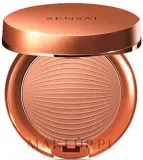 Бронзирующая пудра Sensai Silky Bronze Natural Veil Compact для лица, 8.5 г, оттенок SC01 - Light — фото 1