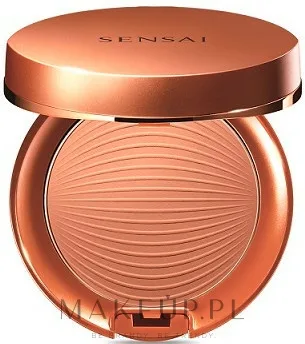 Бронзирующая пудра Sensai Silky Bronze Natural Veil Compact для лица, 8.5 г, оттенок SC03 - Medium
