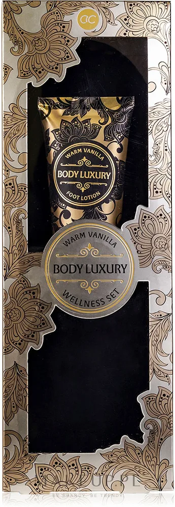 Подарочный набор Accentra Body Luxury Wellness Set лосьон для ног 100 мл и тапочки