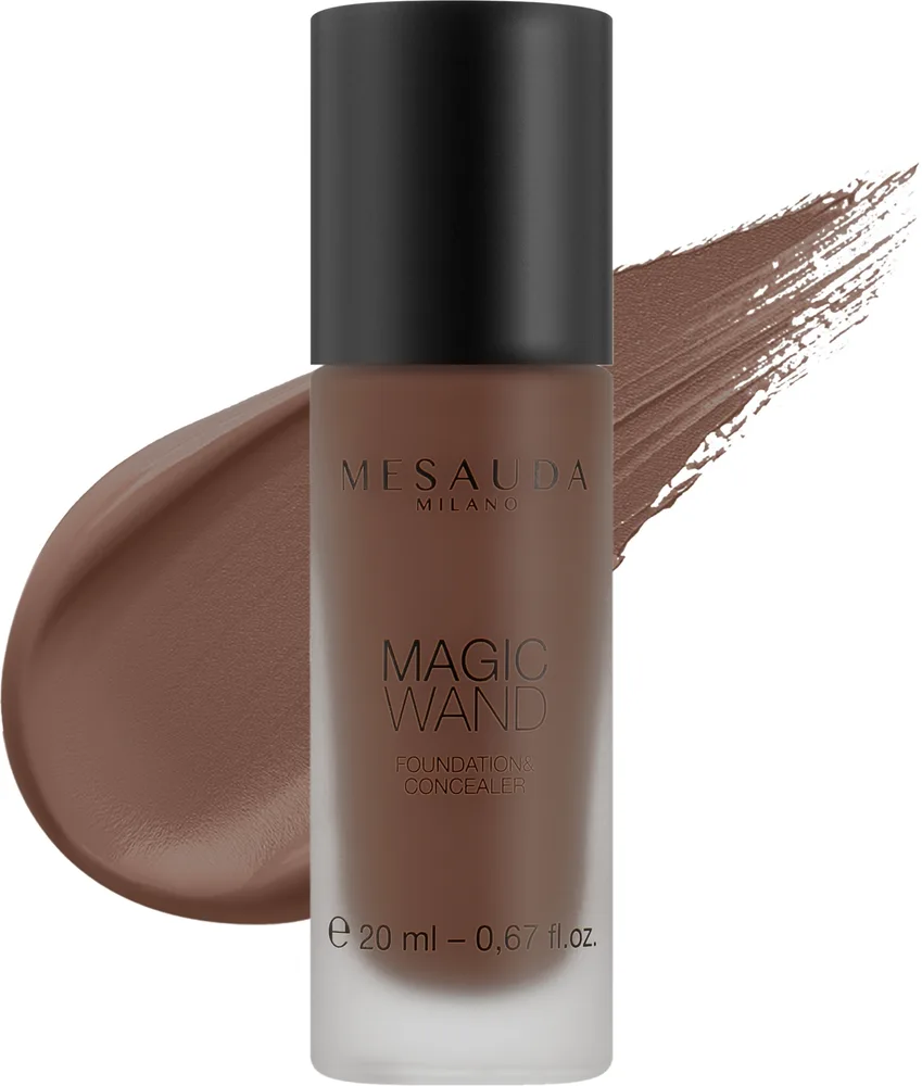 Тональный флюид Mesauda Milano Magic Wand Font De Teint Fluide 2 в 1, 20 мл, оттенок W90