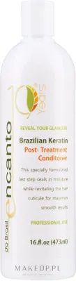 Кондиционер для сохранения эффекта кератинового выпрямления волос Encanto Brazilian Keratin Post-Treatment, 236 мл