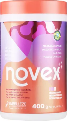 Маска для волос Novex Collagen Infusion питательная, для повреждённых волос, веганский коллаген, масло ши, протеины риса, 1000 г