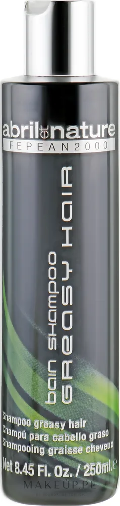 Шампунь Abril et Nature Bain Greasy Hair для склонных к жирности волос с розмарином 250 мл