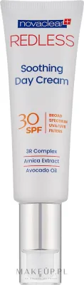 Дневной крем для лица Novaclear Redless SPF30 успокаивающий для чувствительной кожи 50 мл