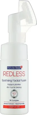 Novaclear Redless успокаивающая пенка для умывания кожи, склонной к покраснениям, 100 мл