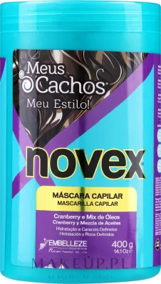 Маска для волос Novex My Curls для вьющихся волос, масла макадамии, кокоса, авокадо и арганы, без протеинов, 1000 г
