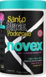 Маска для волос Novex Mystic Black восстанавливающая, для повреждённых волос, масло баобаба, масло ши и сои, 400 мл и 1000 г — фото 1