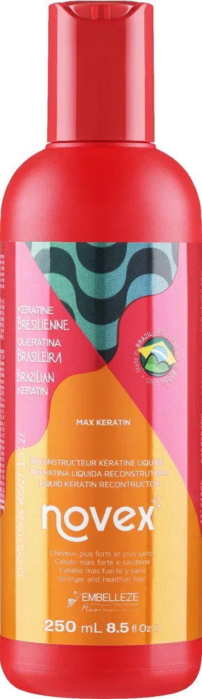 Жидкий кератин для волос Novex Brazilian Keratin Max Liquid Keratin, 250 мл