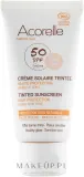Тонирующий солнцезащитный крем для лица Acorelle Nature Sun SPF 50 50 мл, оттенок Light — фото 1