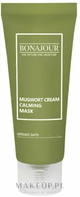 Bonajour Mugwort Cream Calming Mask — успокаивающая крем-маска для лица с полынью, 55 г