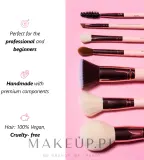 Двусторонняя кисть для бровей Sincero Salon Dual Ended Eyebrow Brush со скошенным ворсом и щёточкой — фото 3