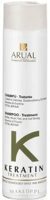 Шампунь Arual Keratin Shampoo с кератином и эластином для ломких волос 250 мл