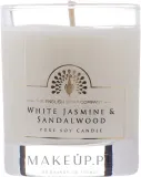 The English Soap Company The English Soap Company White Jasmine and Sandalwood Candle - English Soap Company White Jasmine & Sandalwood / Соевая свеча в стекле, белый жасмин и сандал, 170 мл — фото 1