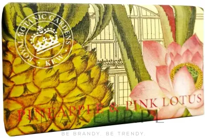 Мыло The English Soap Company Kew Gardens Pineapple and Pink Lotus ананас и лотос, 240 г