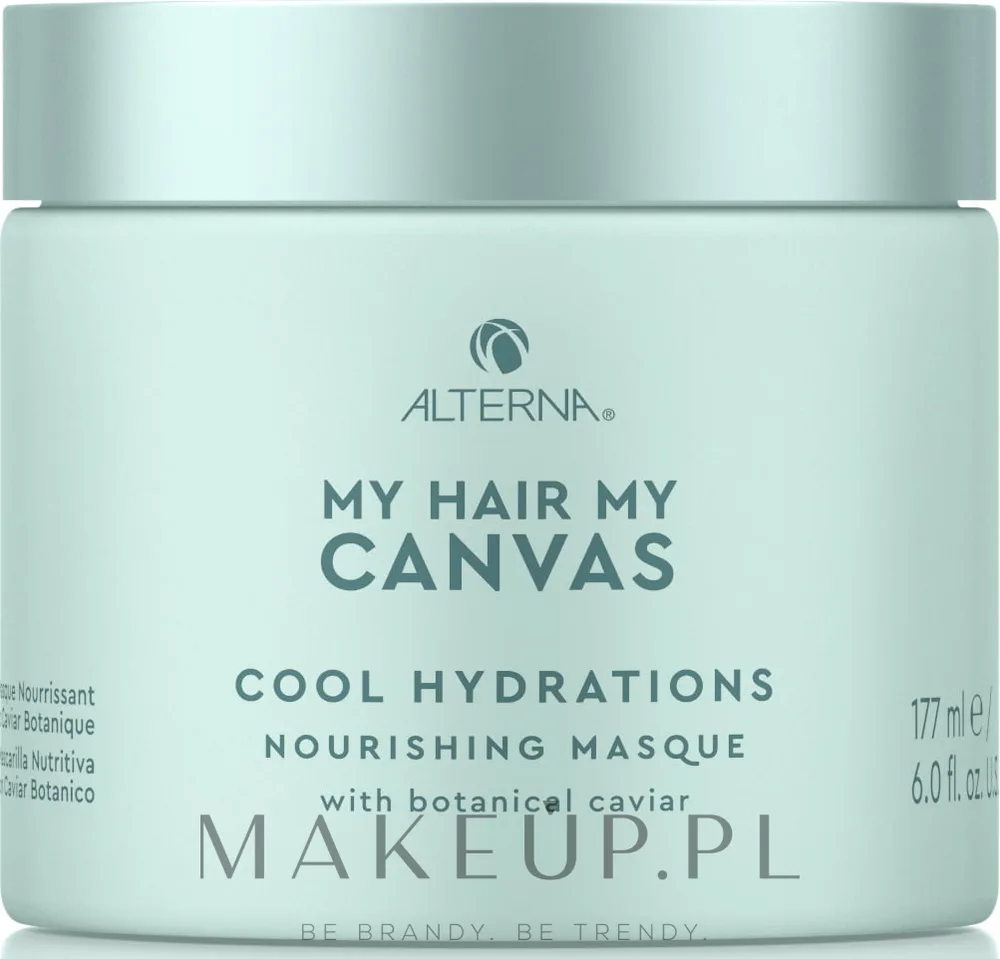 Маска для волос Alterna My Hair My Canvas веганская увлажняющая, для сухих волос, для эластичности и блеска, 177 мл