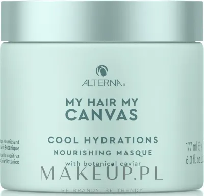 Маска для волос Alterna My Hair My Canvas веганская увлажняющая, для сухих волос, для эластичности и блеска, 177 мл