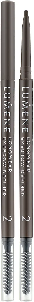 Карандаш для бровей Lumene Longwear Eyebrow Definer, оттенок 05 - Dark Brown
