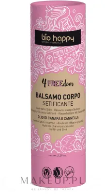 Bio Happy 4FREEdom Silky Body Balm — питательный бальзам для тела с миндалём, 65 г