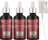 Сыворотка против интенсивного выпадения волос для мужчин Bioxcin Forte Herbal Serum For Intensive Hair Loss, 3 x 50 мл — фото 2