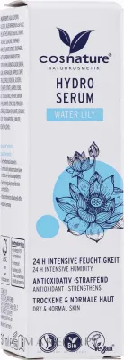 Cosnature Cosnature 24H Intensive serum - Сыворотка для лица Коснейчер 24H Intensive водяная лилия гиалуроновая кислота алоэ 30 мл