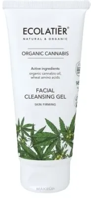 Органический гель для лица с коноплёй Ecolatier Organic Cannabis Gel, 100 мл