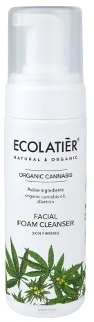 Ecolatier Organic Cannabis Foam пенка для умывания лица с экстрактом семян конопли 150 мл