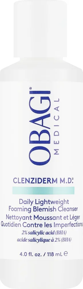 Obagi Medical CLENZIderm M.D. Daily Care очищающая пенка для жирной и проблемной кожи 118 мл