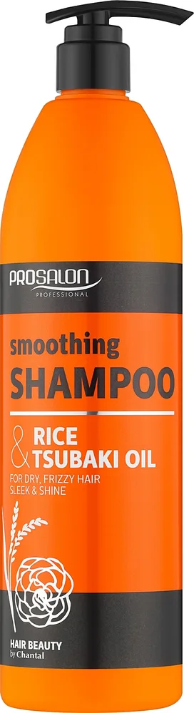Шампунь Prosalon Rice & Tsubaki Oil разглаживающий с протеинами риса 1000 г