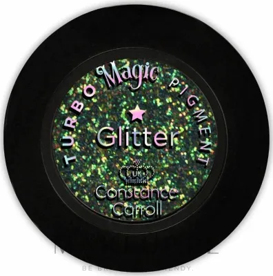 Constance Carroll Magic Turbo Glitter Eyeshadow тени для век прессованные с глиттером блестящие для вечернего макияжа 4 г