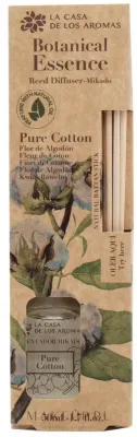 Аромадиффузор для дома La Casa de Los Aromas Botanical Essence Reed Diffuser Pure Cotton 50 мл и