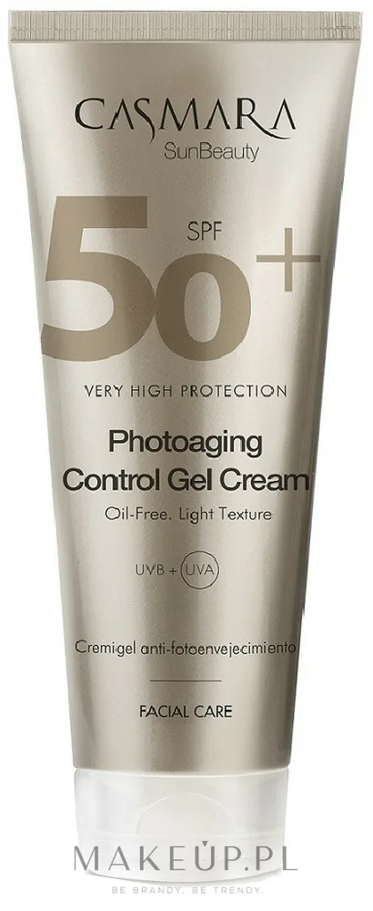 Крем-гель для лица Casmara Photo-Aging Control Gel Cream SPF50 солнцезащитный, с карнозином, 50 мл