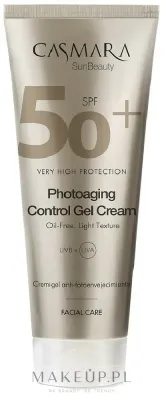 Крем-гель для лица Casmara Photo-Aging Control Gel Cream SPF50 солнцезащитный, с карнозином, 50 мл