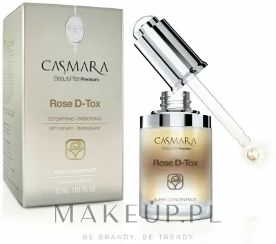 Casmara Casmara Rose D-Tox Super Concentrate - Сыворотка-концентрат для лица Касмара Rose D-Tox детокс энергизирующая антиоксидантная 30 мл
