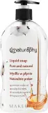 Naturaphy Bluxcosmetics Natural Eco Liquid Soap With Cottonseed Oil - Жидкое мыло для рук Bluxcosmetics Natural Eco с хлопковым маслом, 650 мл — фото 1