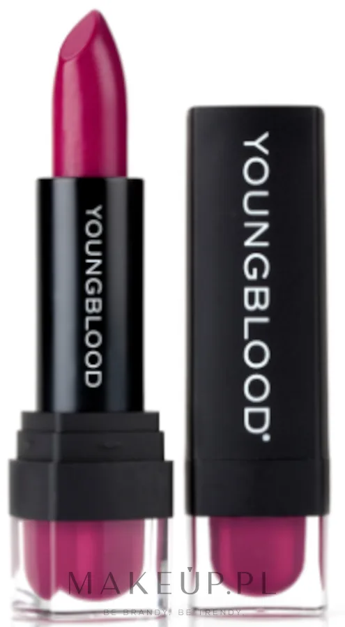Помада для губ Youngblood Lipstick с шелковистой текстурой, стойкая, 4 г, оттенок Vixen