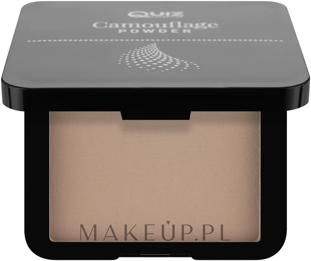 Компактная пудра Quiz Cosmetics Camouflage Powder для лица маскирующая, 10 г, оттенок 02 - Porcelain Rose