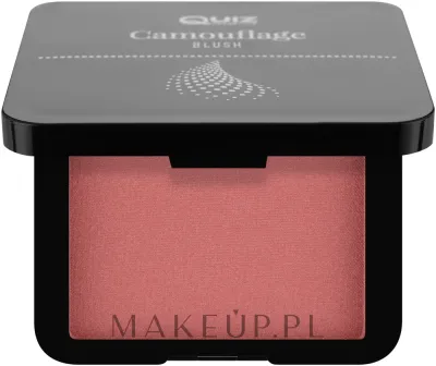 Румяна для лица Quiz Cosmetics Camouflage Blush с бархатистой текстурой, стойкие, 12 г