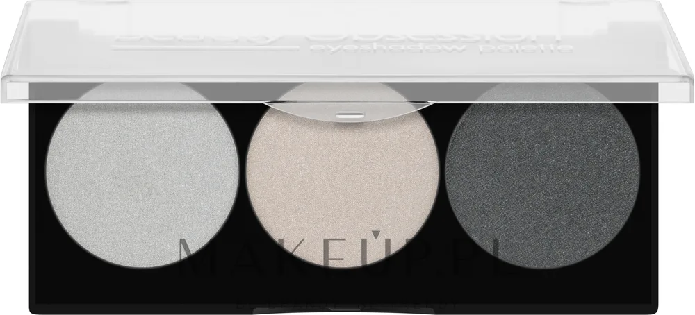 Палетка теней для век Quiz Cosmetics Beauty Obsession 3 оттенка, оттенок 01