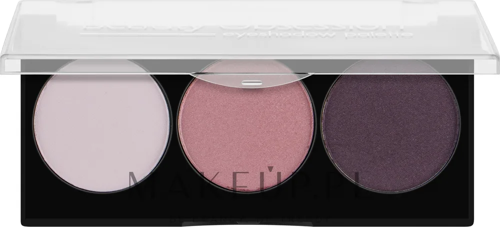 Палетка теней для век Quiz Cosmetics Beauty Obsession 3 оттенка, оттенок 07