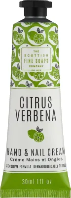Крем для рук и ногтей Scottish Fine Soaps Citrus & Verbena с 10% масла ши и маслами оливы и какао 30 мл
